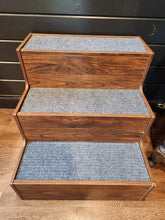 Load image into Gallery viewer, Baylynn Dog Stairs With 3 Steps

