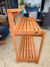 Load image into Gallery viewer, Wooden Garden Potting Bench Workstation
