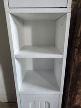 Load image into Gallery viewer, White 2 Door Bathroom Storage Cabinet
