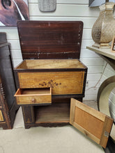 Load image into Gallery viewer, Vintage Wooden Dresser &amp; Side Table Set
