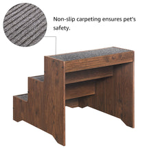 Load image into Gallery viewer, Baylynn Dog Stairs With 3 Steps

