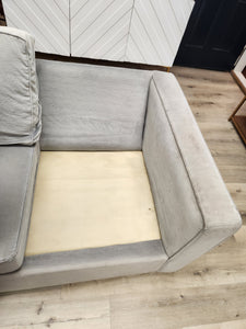 Gray Fabric Sectional