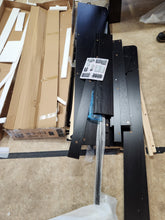 Load image into Gallery viewer, Black Wooden King Bed Frame
