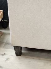 Load image into Gallery viewer, CLEARANCE Cream Upholstered Sofa
