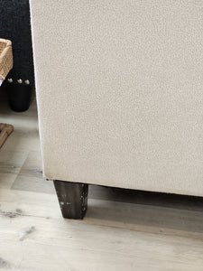 CLEARANCE Cream Upholstered Sofa