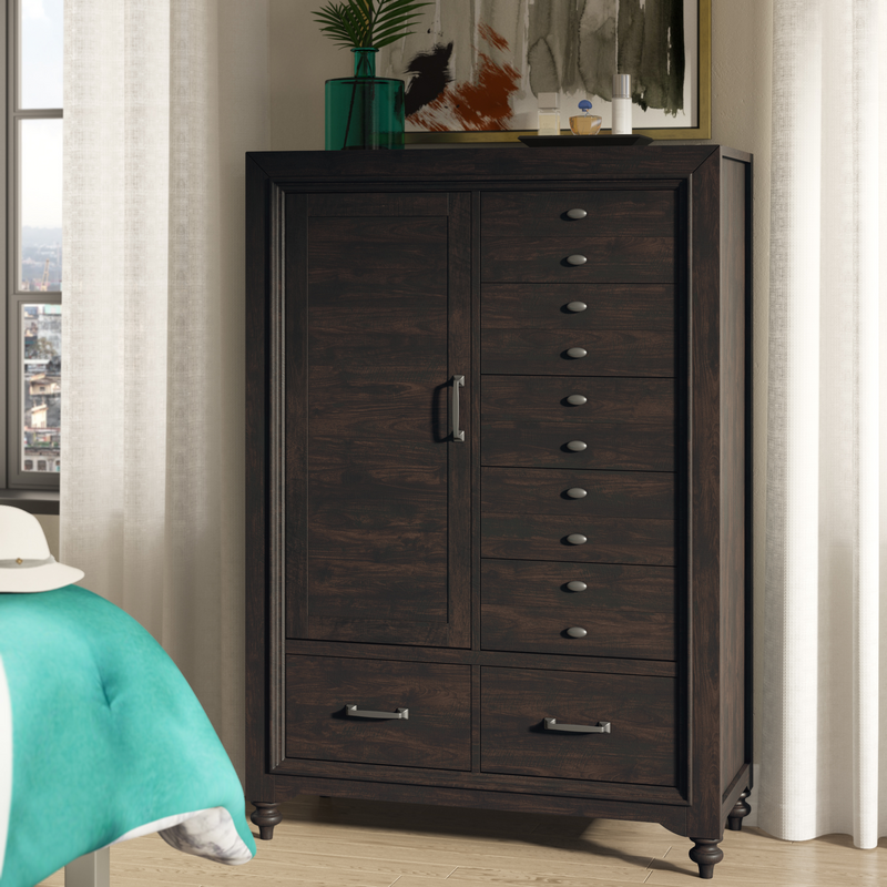 Hodgson 7 Drawer 38'' W Gentleman's Chest