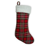 Plaid Christmas Stocking