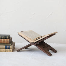 Load image into Gallery viewer, Reclaimed Wood Book Holder/Stand
