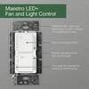 Load image into Gallery viewer, Maestro Fan Control and Light Dimmer for Dimmable LED and Incandescent Bulbs, 75W/Single-Pole, White
