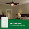 Load image into Gallery viewer, Maestro Fan Control and Light Dimmer for Dimmable LED and Incandescent Bulbs, 75W/Single-Pole, White
