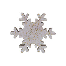 Load image into Gallery viewer, Handmade Mango Wood Snowflake

