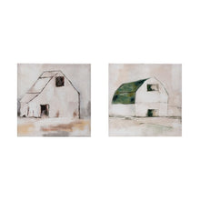 Load image into Gallery viewer, Hand-Painted Barn On Canvas Wall Decor
