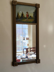 Antique Hallway Mirror