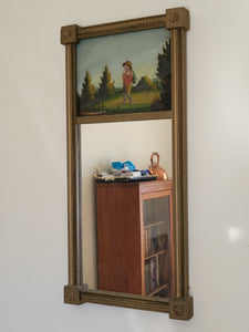 Antique Hallway Mirror