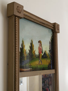 Antique Hallway Mirror