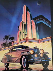 Antique Classic Automobile Poster