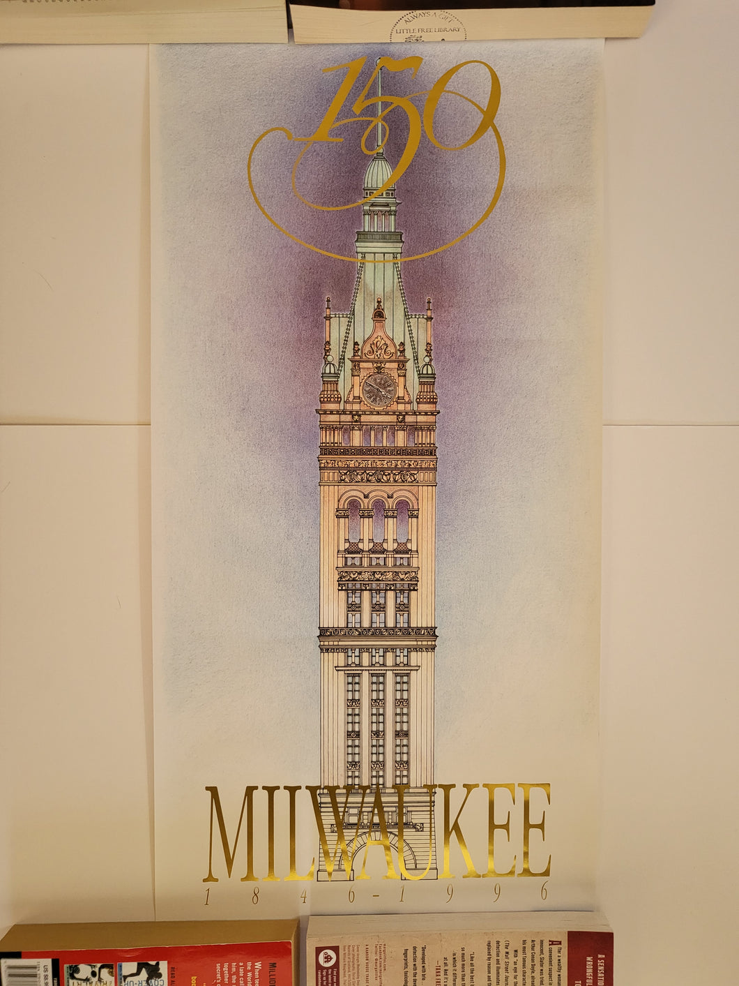 Milwaukee Poster, 150 Year Anniversary
