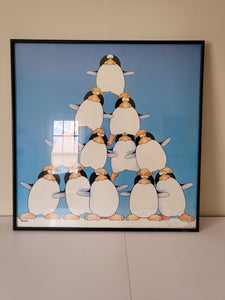 Framed Panguin Picture