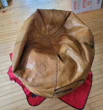 Load image into Gallery viewer, Authentic Brazilian Leather Bean Bag Chair
