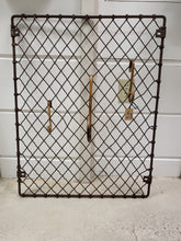 Load image into Gallery viewer, Rustic Metal Grate Decor Piece
