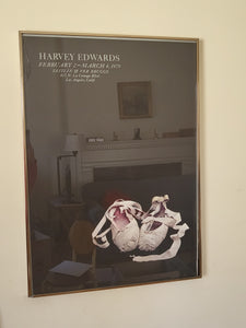 Framed Harvey Edwards Ballet Shoes Poster