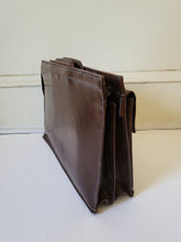 Load image into Gallery viewer, Small Dark Brown Travel Handbag
