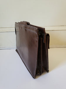 Small Dark Brown Travel Handbag