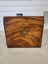 Load image into Gallery viewer, Light Brown Vintage Wood Storage Chest/Trunk
