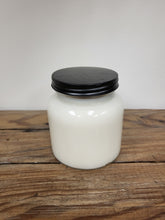 Load image into Gallery viewer, Scented Candle in Glass Jar w/ Black Lid
