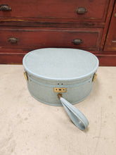 Load image into Gallery viewer, Vintage Blue Suitcase/Travel Box
