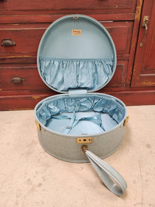 Vintage Blue Suitcase/Travel Box