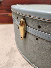 Load image into Gallery viewer, Vintage Blue Suitcase/Travel Box
