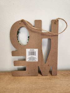 "Home" Hanging Sign Wall Decor