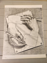 Load image into Gallery viewer, Hands Drawing Hands Poster Paper
