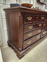 Load image into Gallery viewer, Thomasville Wooden 9-Drawer Buffet Sideboard
