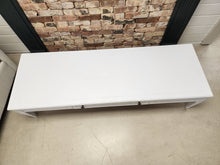 Load image into Gallery viewer, White Wooden Rectangular Coffee Table
