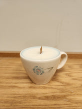 Load image into Gallery viewer, Scented Candle in Floral Ceramic Tea Cup
