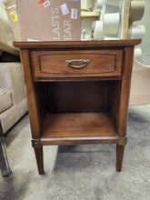 Load image into Gallery viewer, Mid Century Modern Wooden Nightstand

