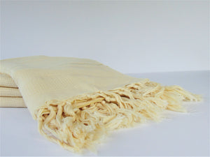 Neutral Turkish Bridesmaid Towel