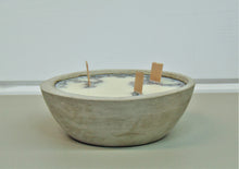 Load image into Gallery viewer, Scented Candle In Cement Bowl
