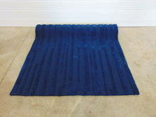 Load image into Gallery viewer, 5x7 Dark Blue Wool Blend Area Rug

