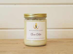 Mission Of Light Scented Candle Jar