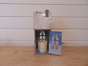 Tin House Electric Candle Lantern