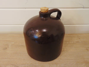 Vintage Ceramic Jug W/ Cork