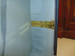 Dark Blue Vintage Suitcase