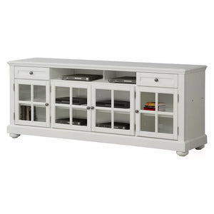 Hanceville White TV Stand for TVs up to 85"
