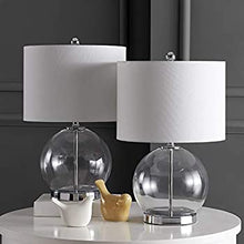 Load image into Gallery viewer, Lonni Clear / Chrome Table Lamp
