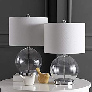 Lonni Clear / Chrome Table Lamp