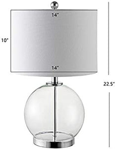Lonni Clear / Chrome Table Lamp