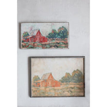 Load image into Gallery viewer, Red Barn Canvas Wall Decor
